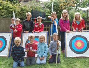 Holiday club archery