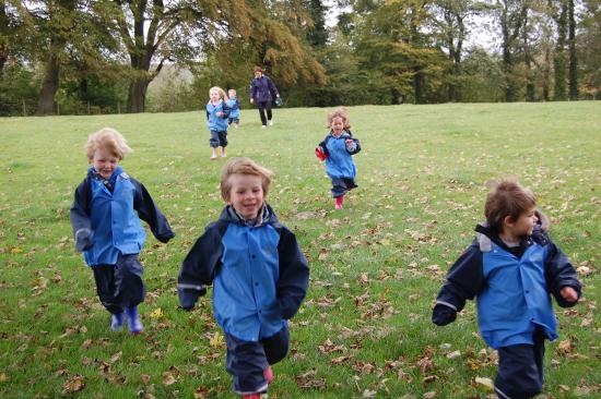 Organised walk though nature areas in Embsay